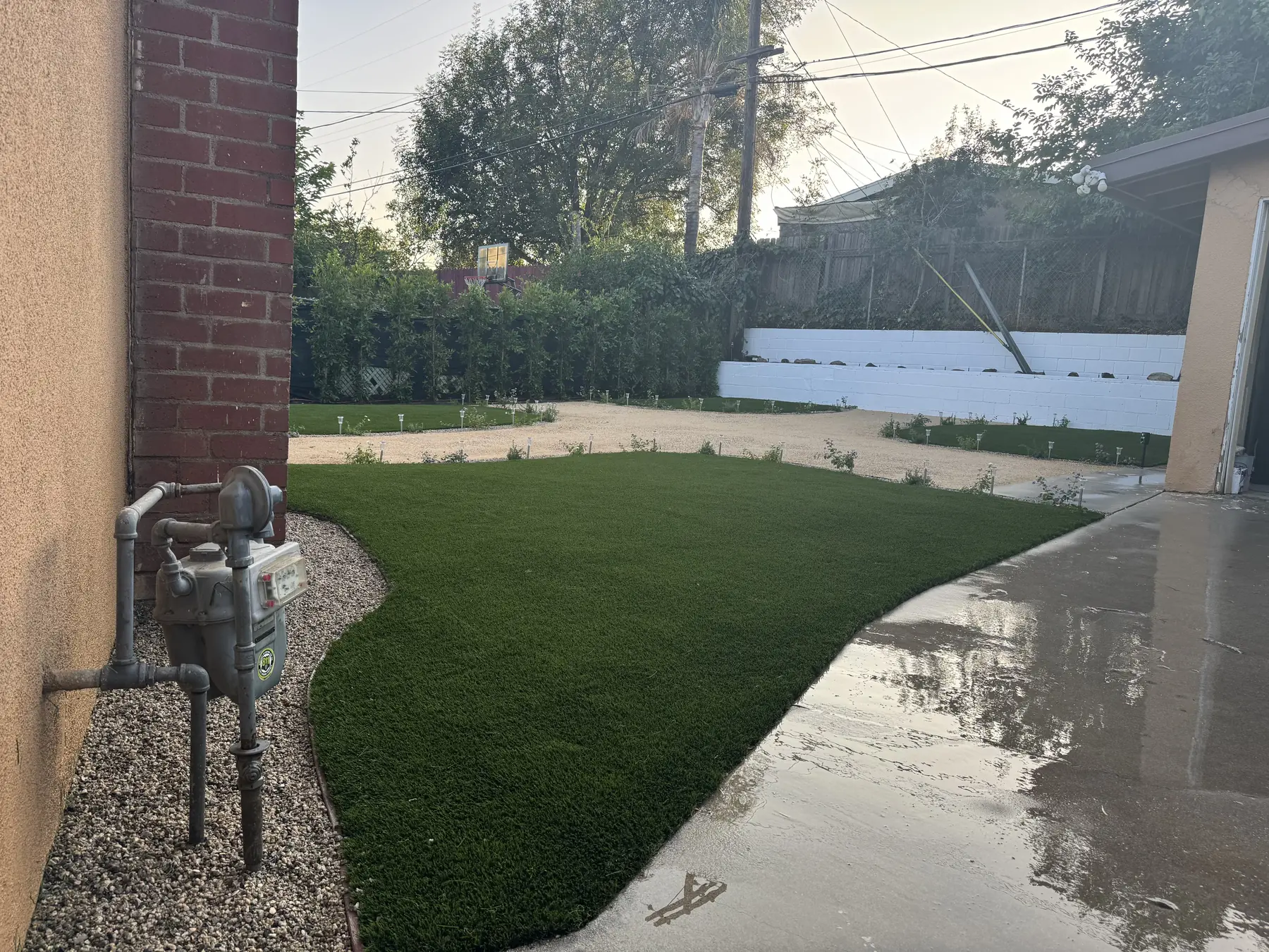 Renovations completed by Daniels Landscaping in the San Fernando Valley