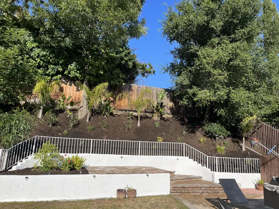 Hillside Slope Planting completed by Daniels Landscaping in West Hills, CA