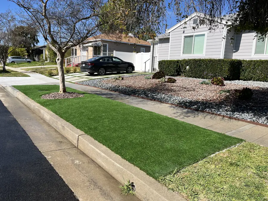 Drought Tolerant Parkway completed by Daniels Landscaping in Woodland Hills, CA